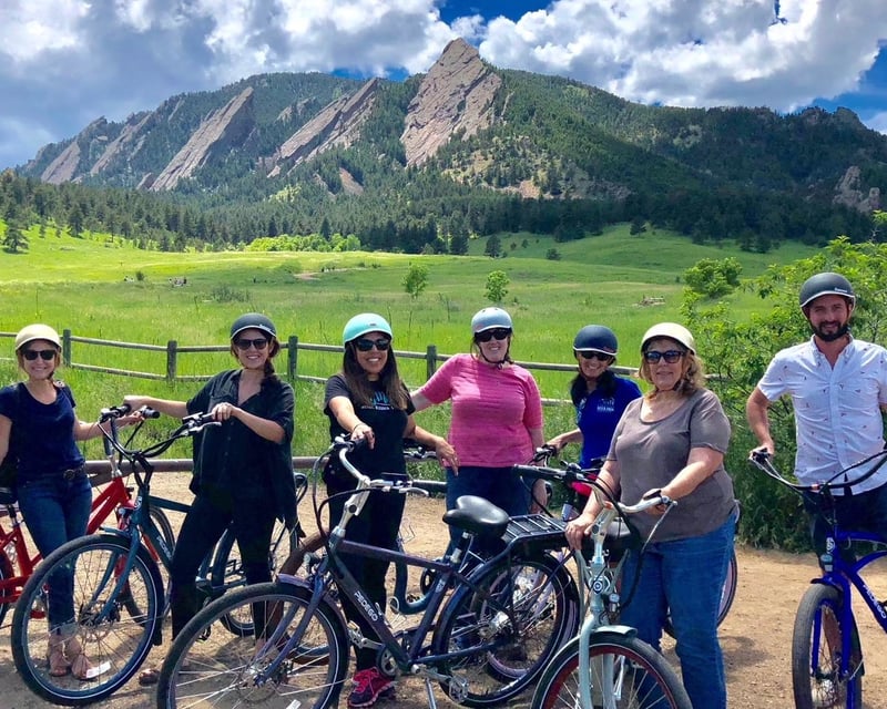 Boulder E-Bike Tour to Chautauqua Park & Boulder Creek