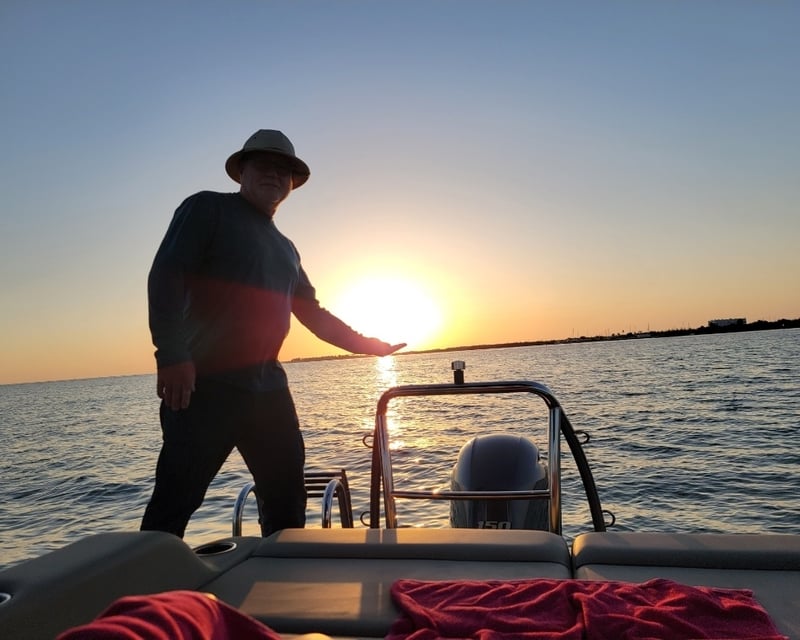 Sunset Canal Cruise Past Waterfront Homes in Key West