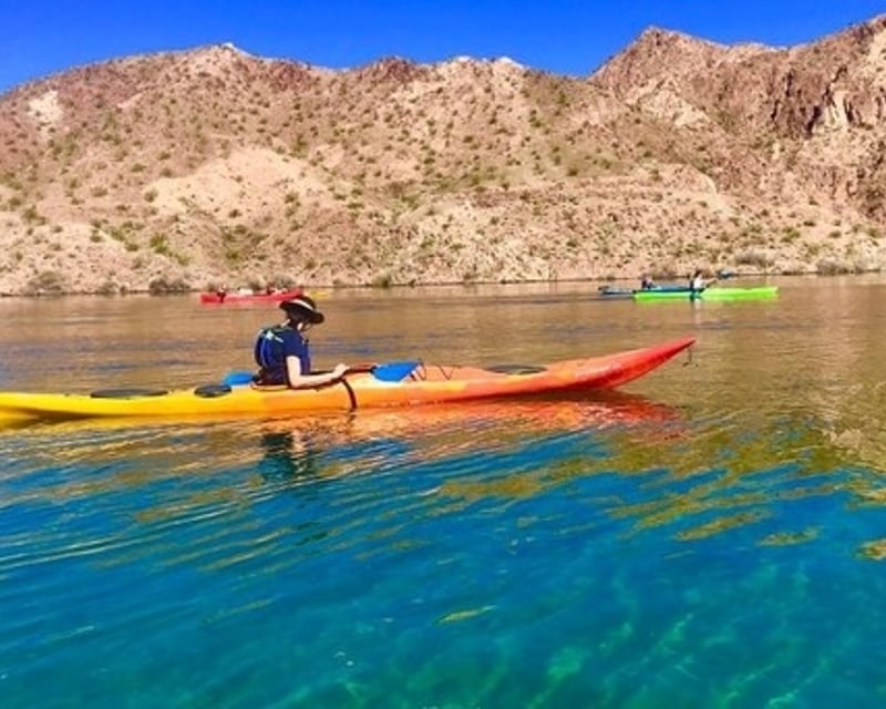 Self-Guided Colorado River Kayak Rental at Willow Beach