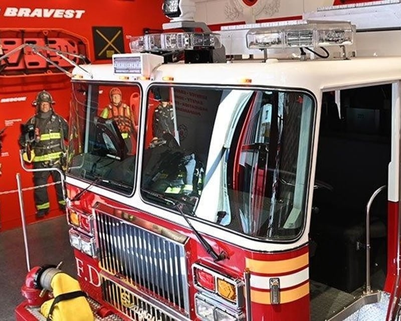 FDNY Fire Safety Simulator Near Rockefeller Center