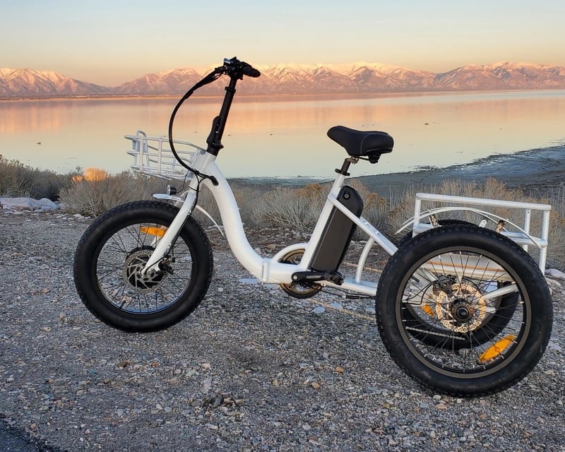 Accessible E-Trike Rental at Antelope Island State Park