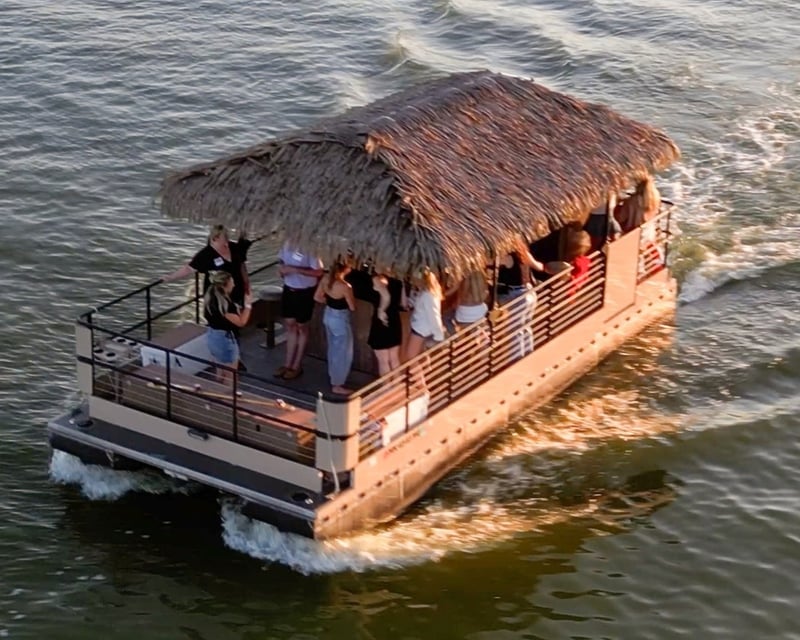 Public Tiki Pontoon Cruise on Lake Minnetonka