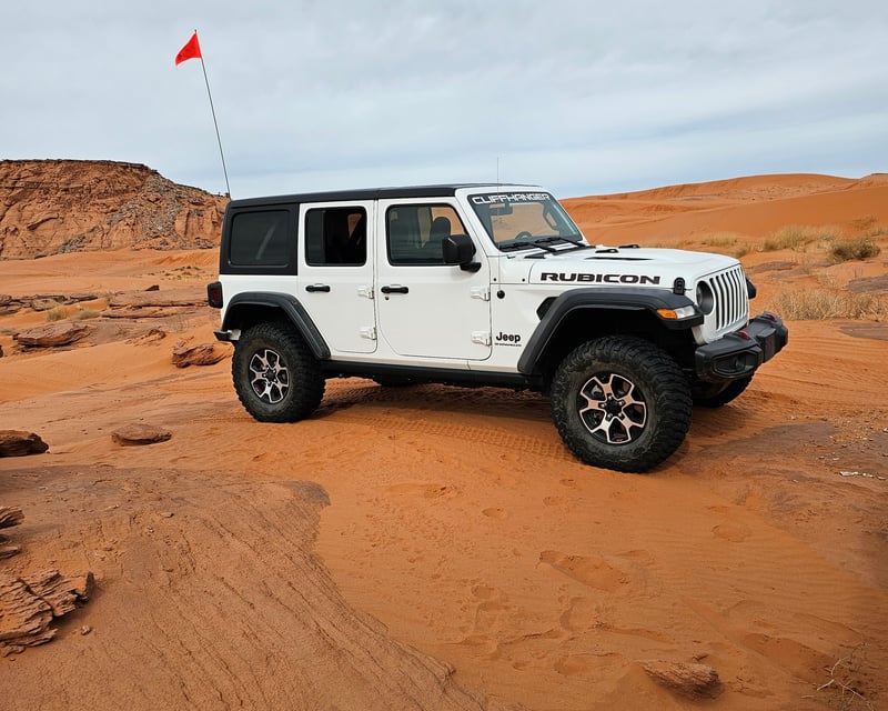 Modified 4-Door Jeep Rubicon Rental in St George