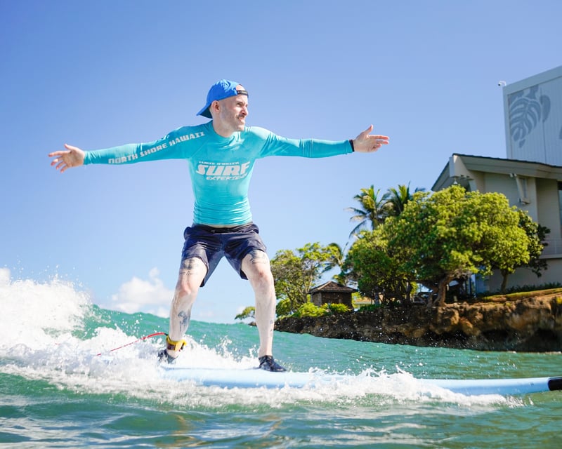 Private Surf Lesson at Turtle Bay, Oahu