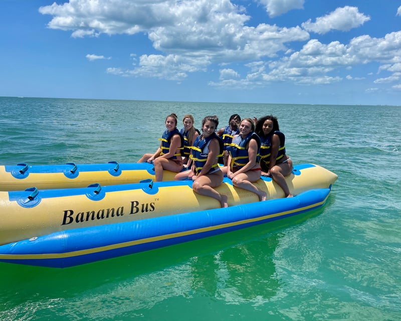Ride a Banana Boat in St. Pete Beach