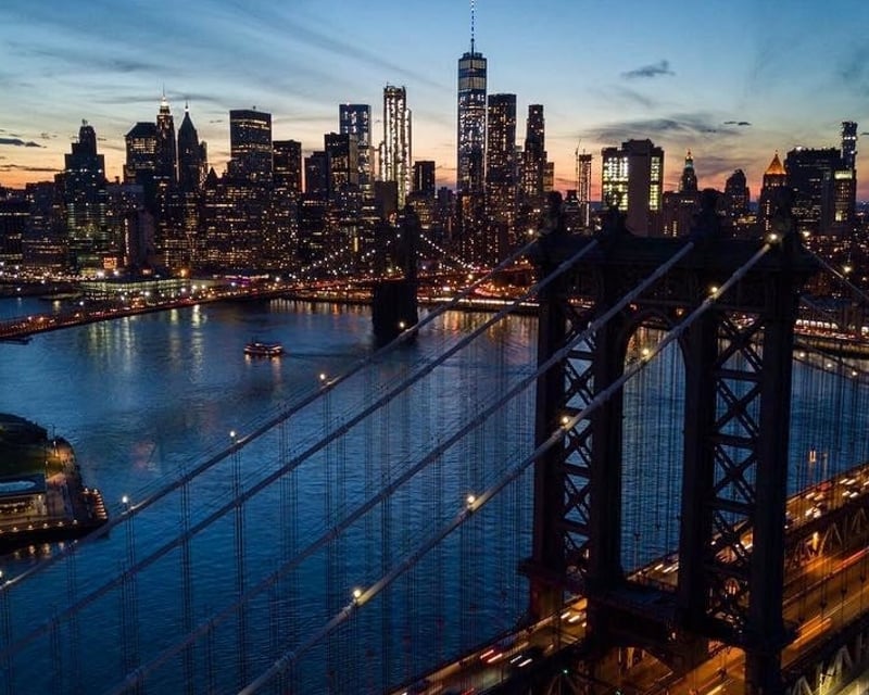 5-Bridge E-Bike Tour Over Brooklyn Bridge in New York City