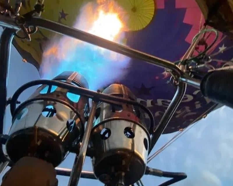 Shared Sunset Hot Air Balloon Ride in Huntley