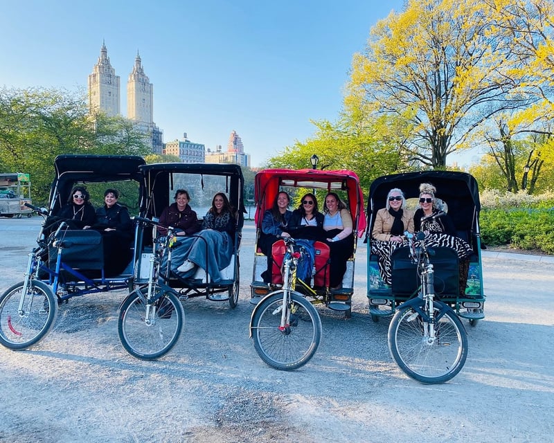 Pedicab Tour of Central Park, Rockefeller & Times Square