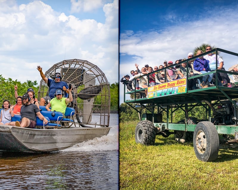 Mangrove Maze Airboat & Buggy Tour in Everglades City