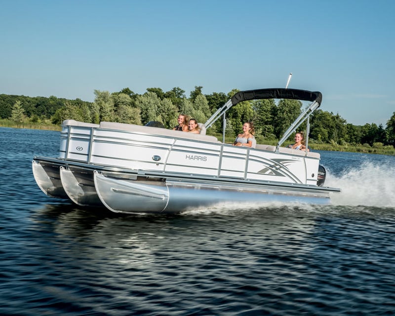 25' Tritoon Rental on Chickamauga Lake