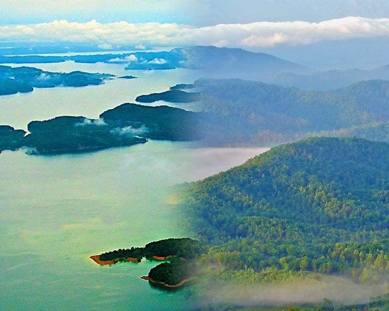 Douglas Lake & Smokies Helicopter Tour from Sevierville