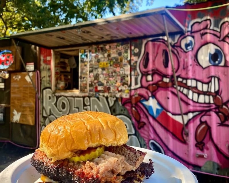 Austin Food Truck Party Bus Tour with Tacos, BBQ & Donuts