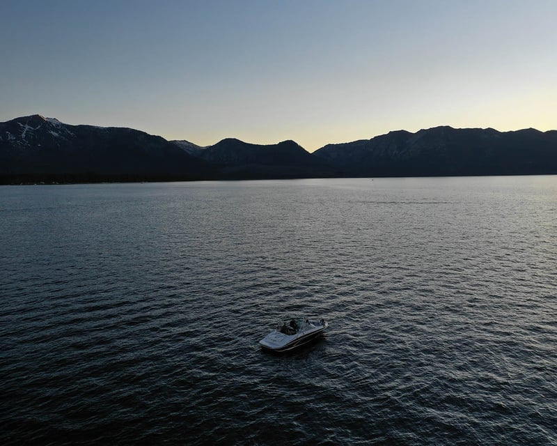 Private Sunset Boat Charter to Emerald Bay, Lake Tahoe