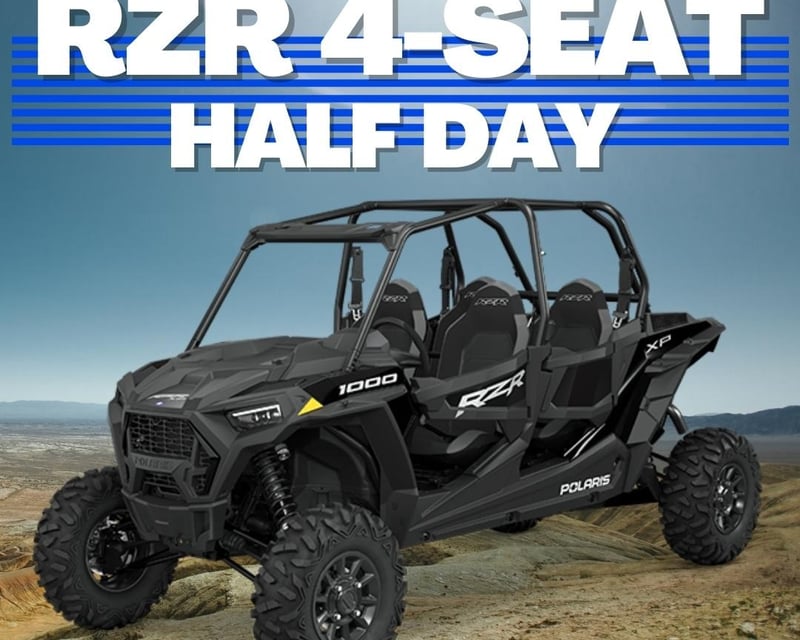 Half-Day Polaris UTV Rental in Superior, AZ