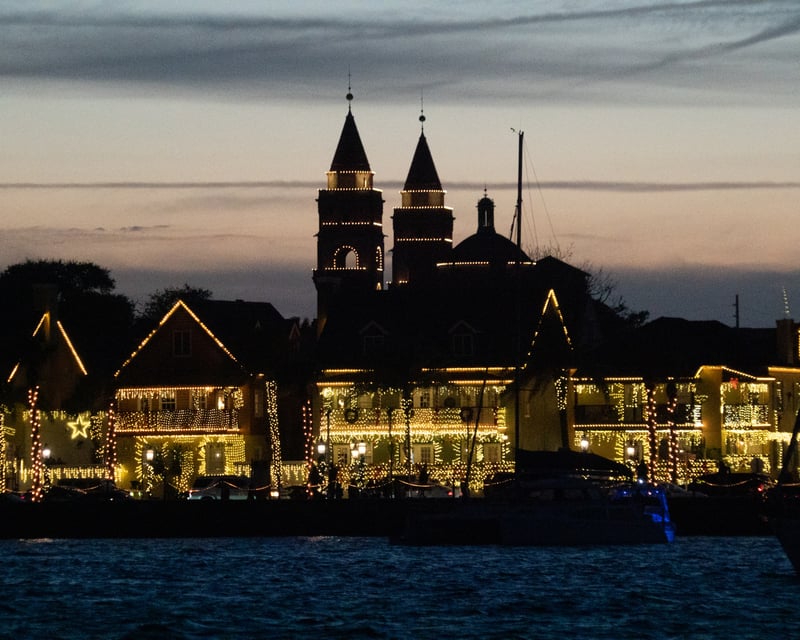 Nights of Lights Holiday Boat Cruise in St. Augustine