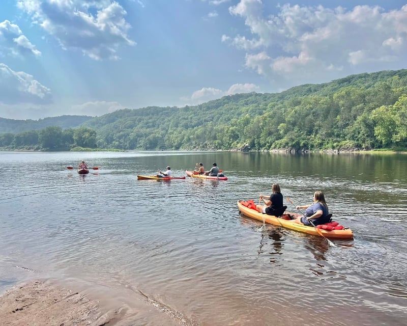 7-Mile St. Croix River Paddle From Osceola