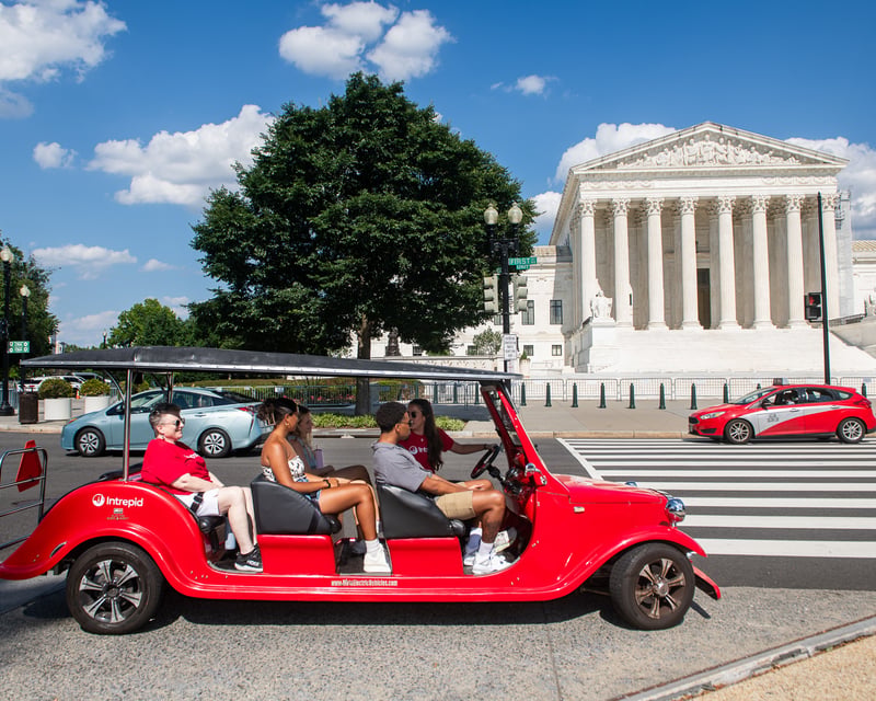 National Mall & Monuments Electric Car Tour in Washington DC