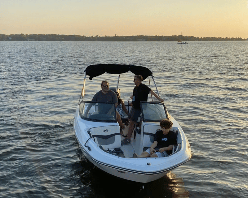 Captained Boat Charter on Lake Minnetonka