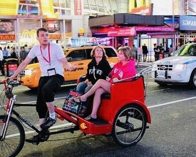 Private NYC Pedicab Tour of Times Square & Central Park