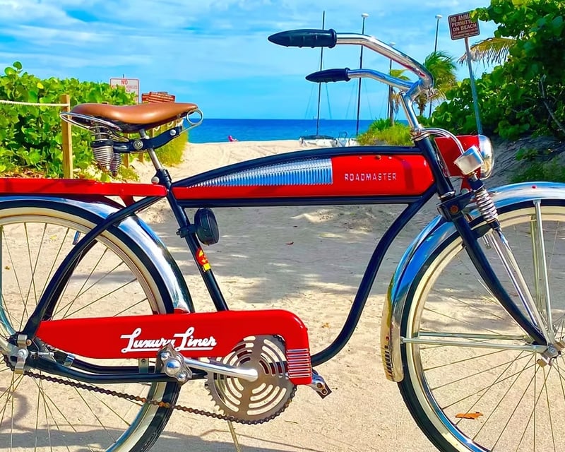 Retro Beach Cruiser Bike Rental in Delray Beach
