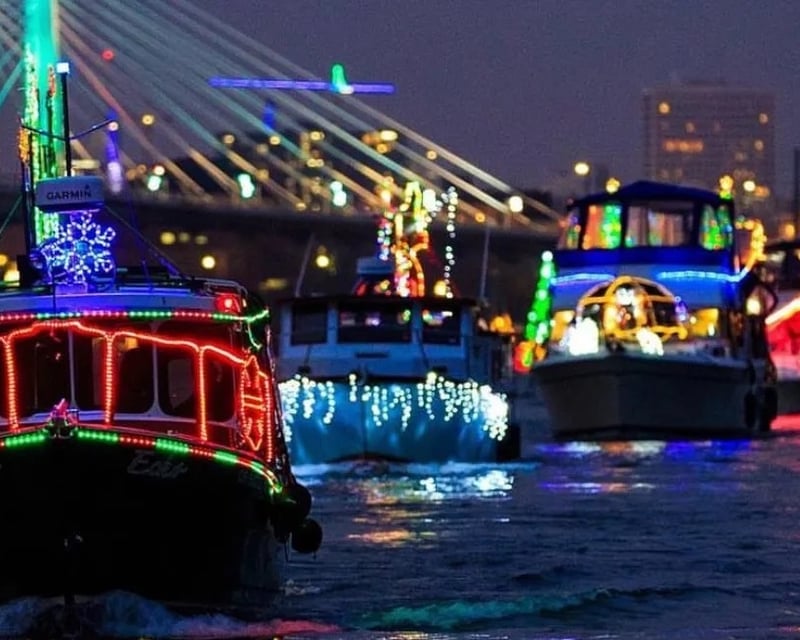 Christmas Ships Cruise on the Willamette River in Portland