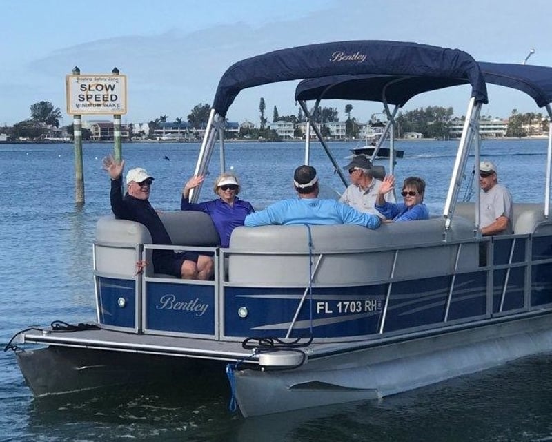 Anna Maria Island 24' Pontoon Boat Rental