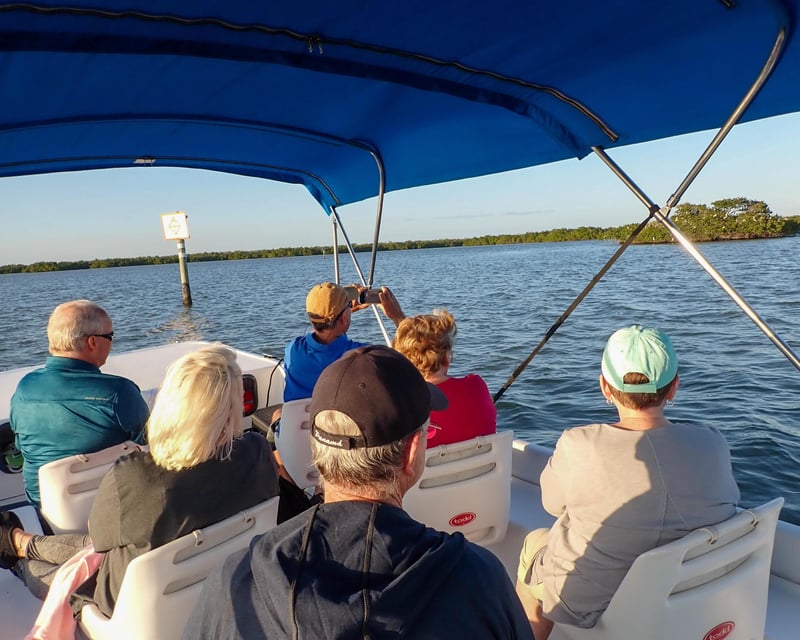 Sunset Bird Rookery Boat Cruise