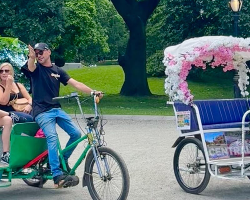 Central Park Pedicab Tour to Strawberry Fields & Bow Bridge
