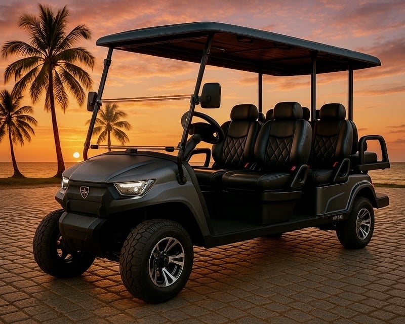 Street-Legal Electric Golf Cart Rental in St. Augustine