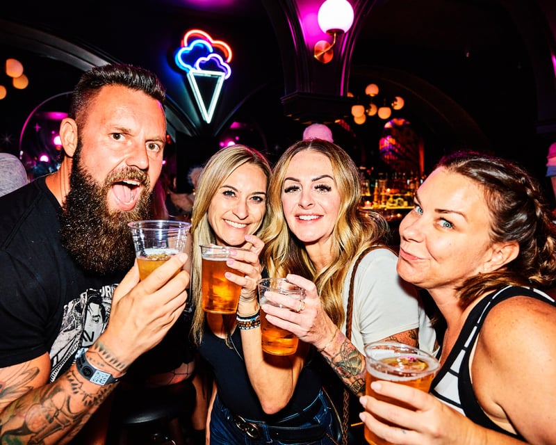 Fremont Street Bar Crawl in Las Vegas