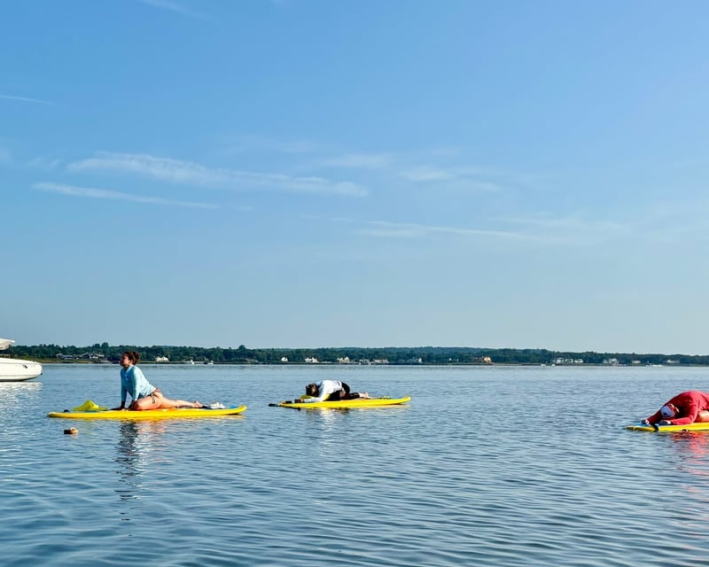 90-Minute Paddleboard Yoga Class in Oceanport