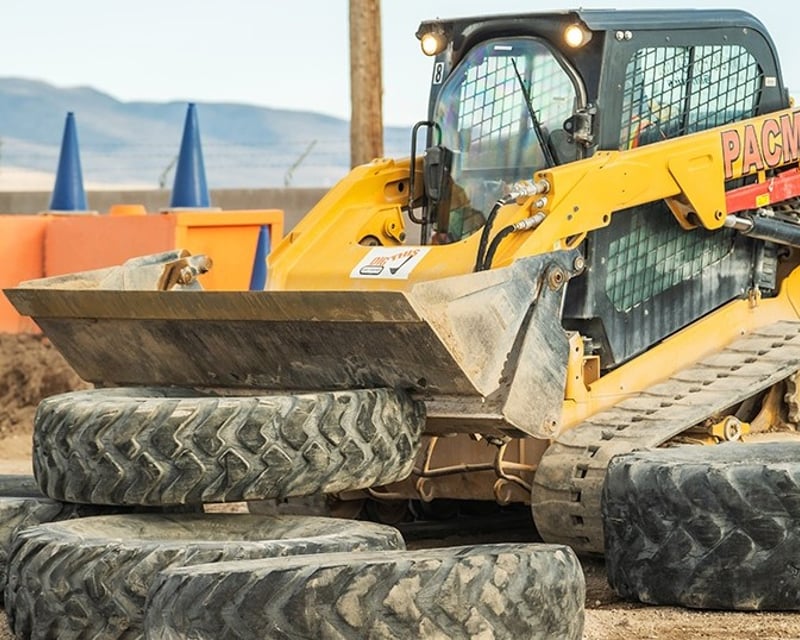 Skid Steer Heavy Equipment Driving Experience in Las Vegas