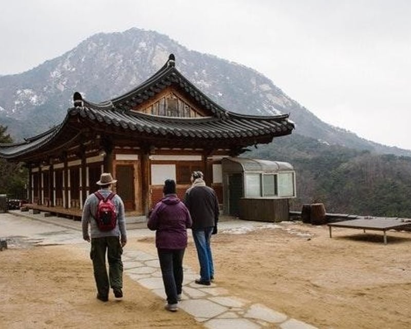 Seoul Mountain Hike with Buddhist Temples & Folklore