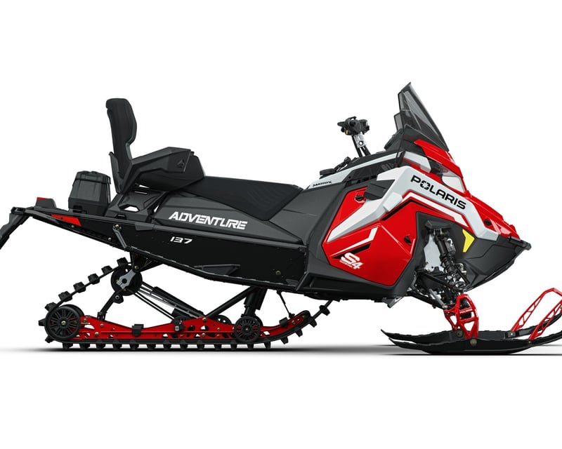 Polaris Indy Adventure Snowmobile Rental in The Forks, ME