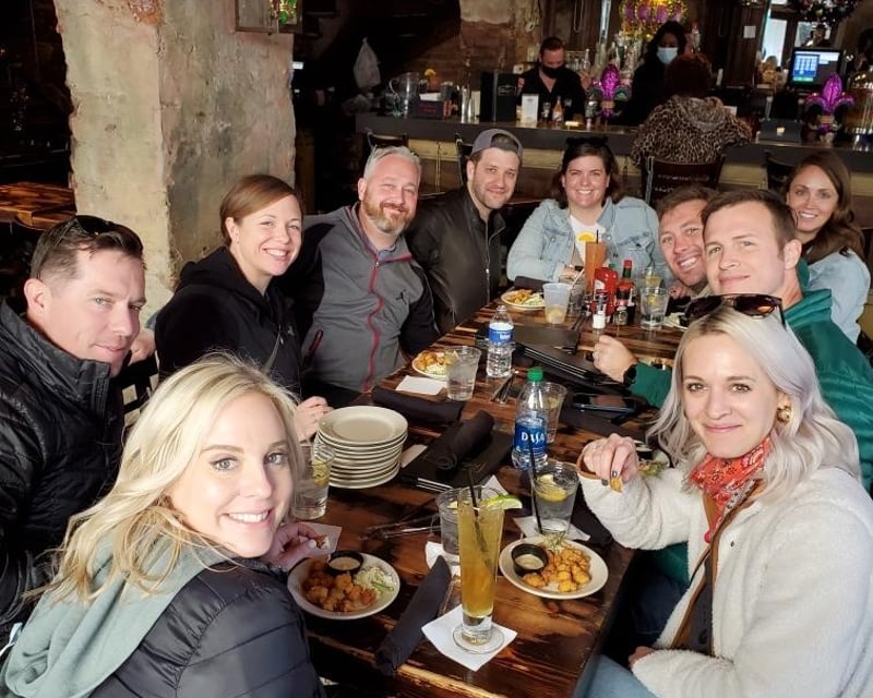 French Quarter Cocktail & Food Crawl Near Jackson Square