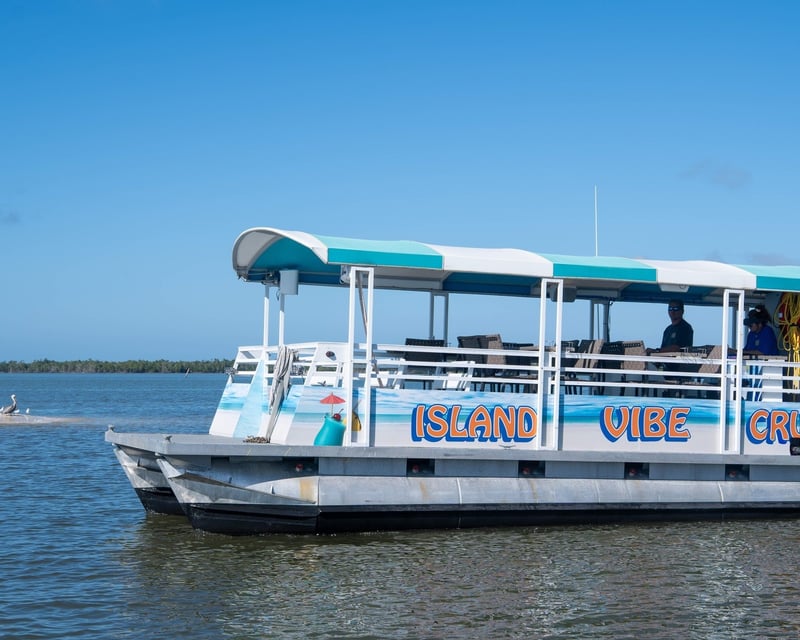 Imperial River & Gulf Pontoon Cruise in Bonita Springs