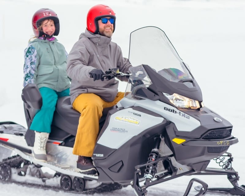 Guided Fast-Paced Snowmobile Tour in Silverthorne