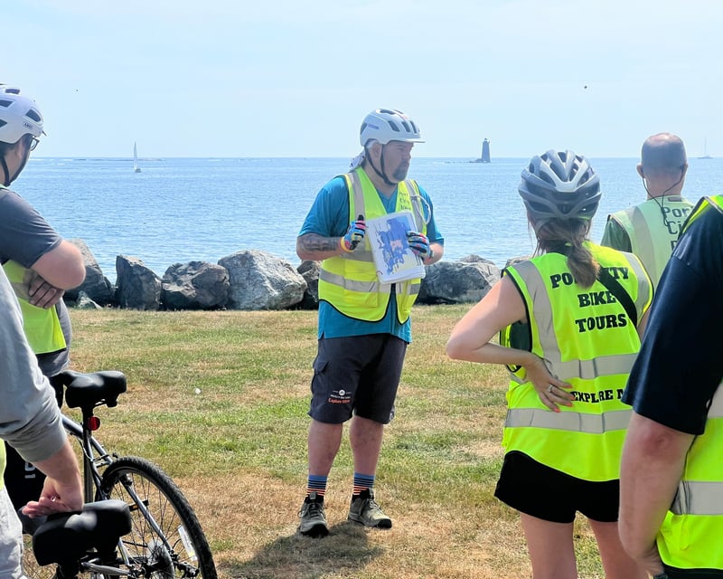 Guided Islands & Harbor Bike Tour in Portsmouth, NH