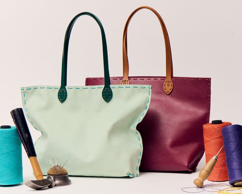 Sip & Stitch Tote Bag Workshop in New York