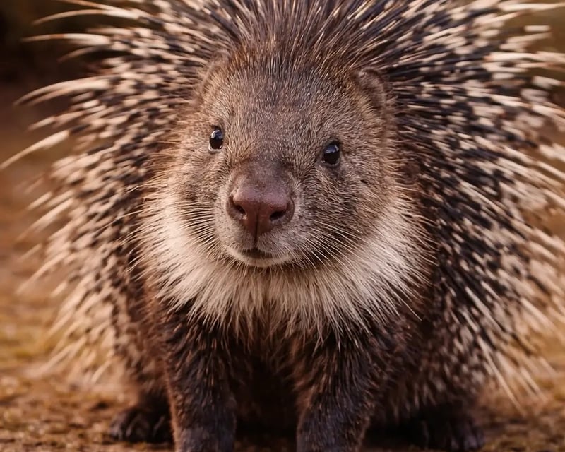 African Crested Porcupine Encounter in Alva, FL