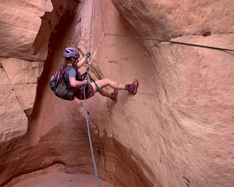 UTV & Slot Canyon Rappelling Tour Near Zion