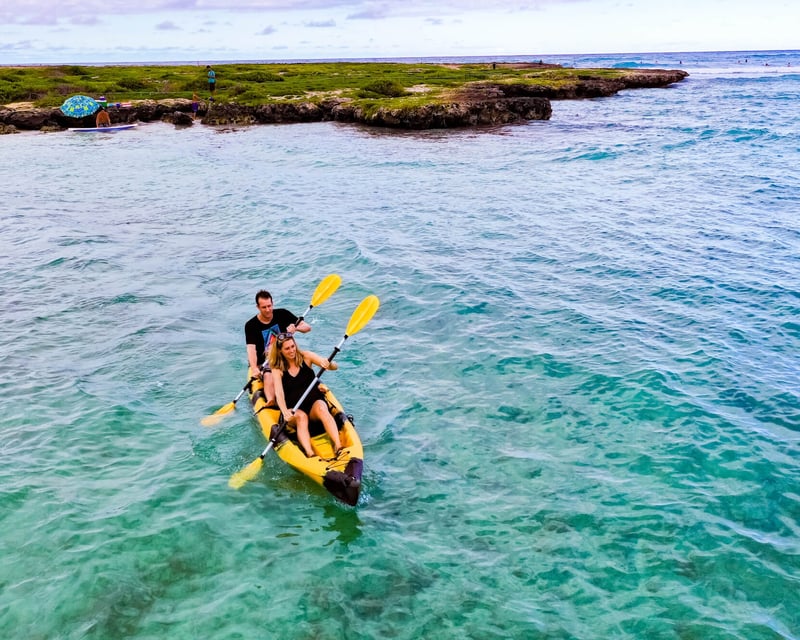 Guided Popoia Island E-Bike & Kayak Tour