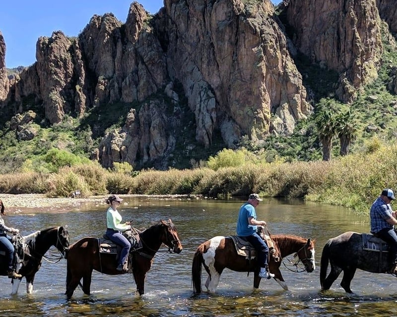 Guided 1.5-Hour Horseback Ride in Tonto National Forest