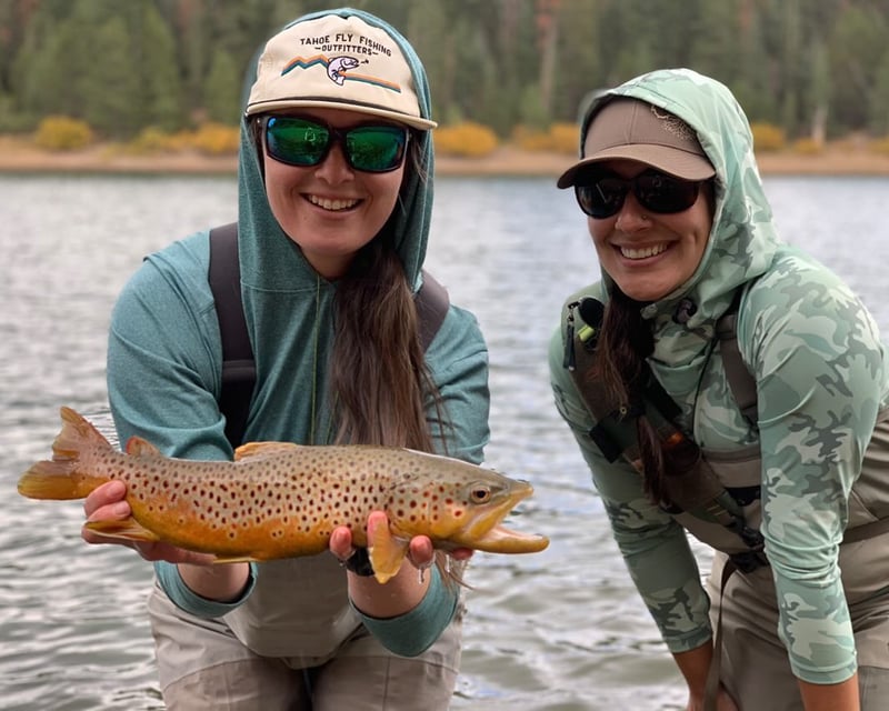 Private Float Tube Fly Fishing on Sawmill Lake, Northstar