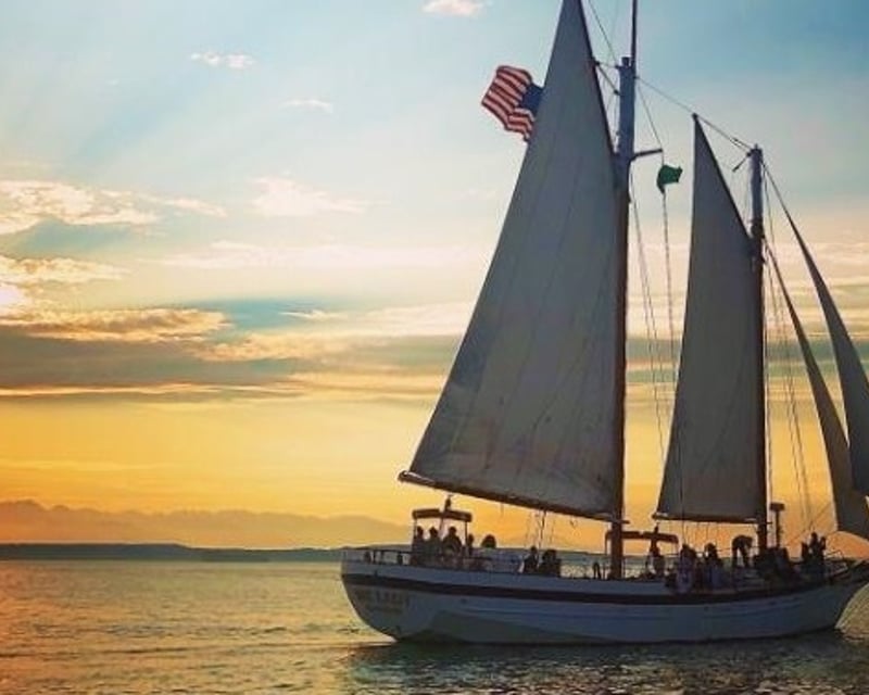 Tall Ship Sunset Sail in Seattle