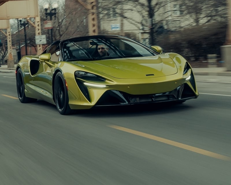 Chicago McLaren Artura Spider Rental