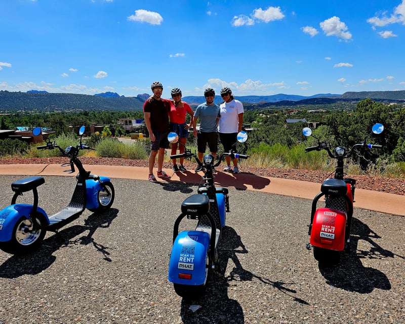 Ride a 1.5-Hour Guided EScooter Tour in Sedona