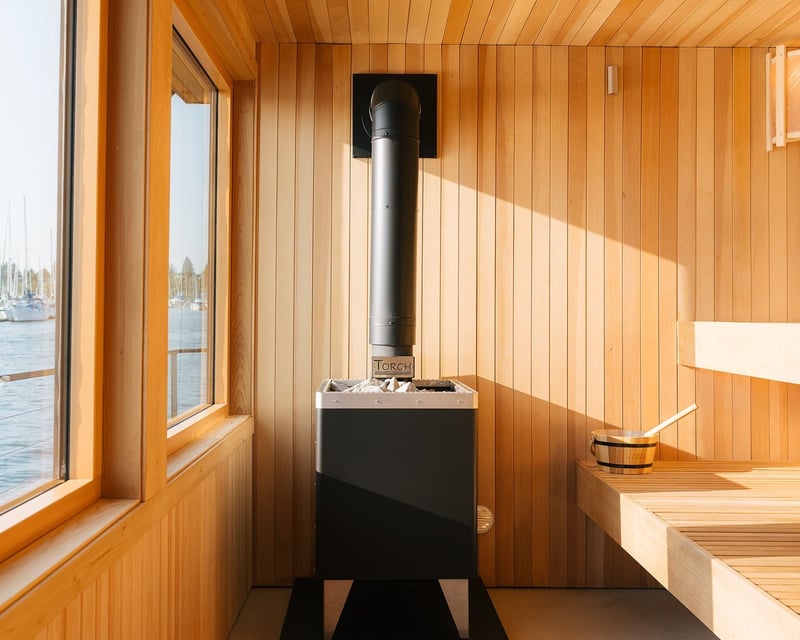 Private Floating Sauna Cruise on Bellingham Bay