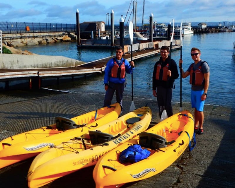 Kelp Forest Sea Kayak Rental on Cannery Row in Monterey