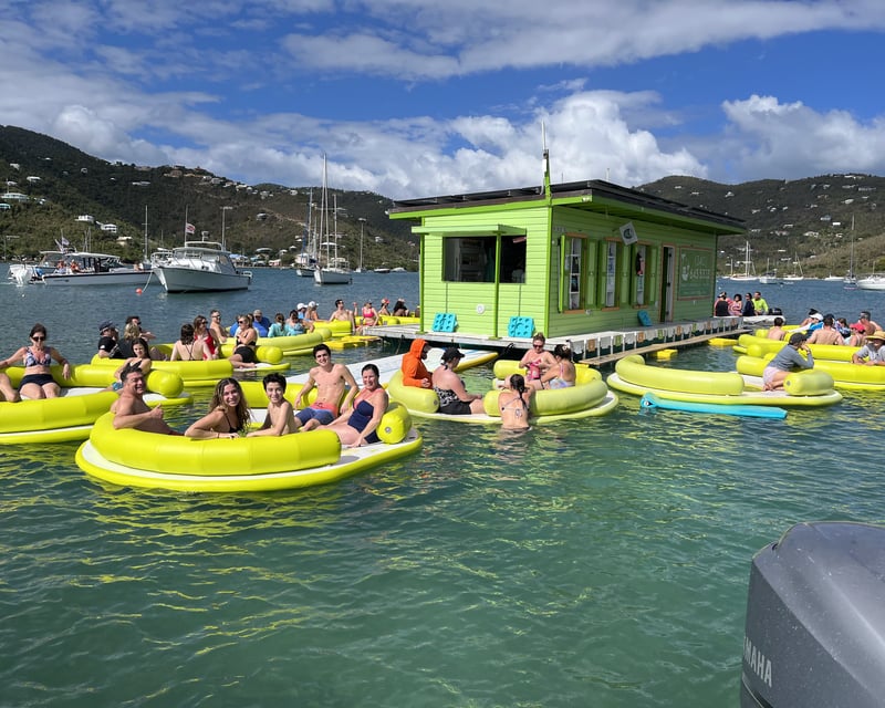 St. John Food Boat & Snorkeling Cruise